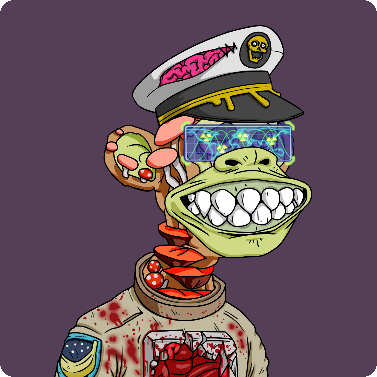 Yuga Labs - Mutant Ape Yacht Club - NFT # 22762