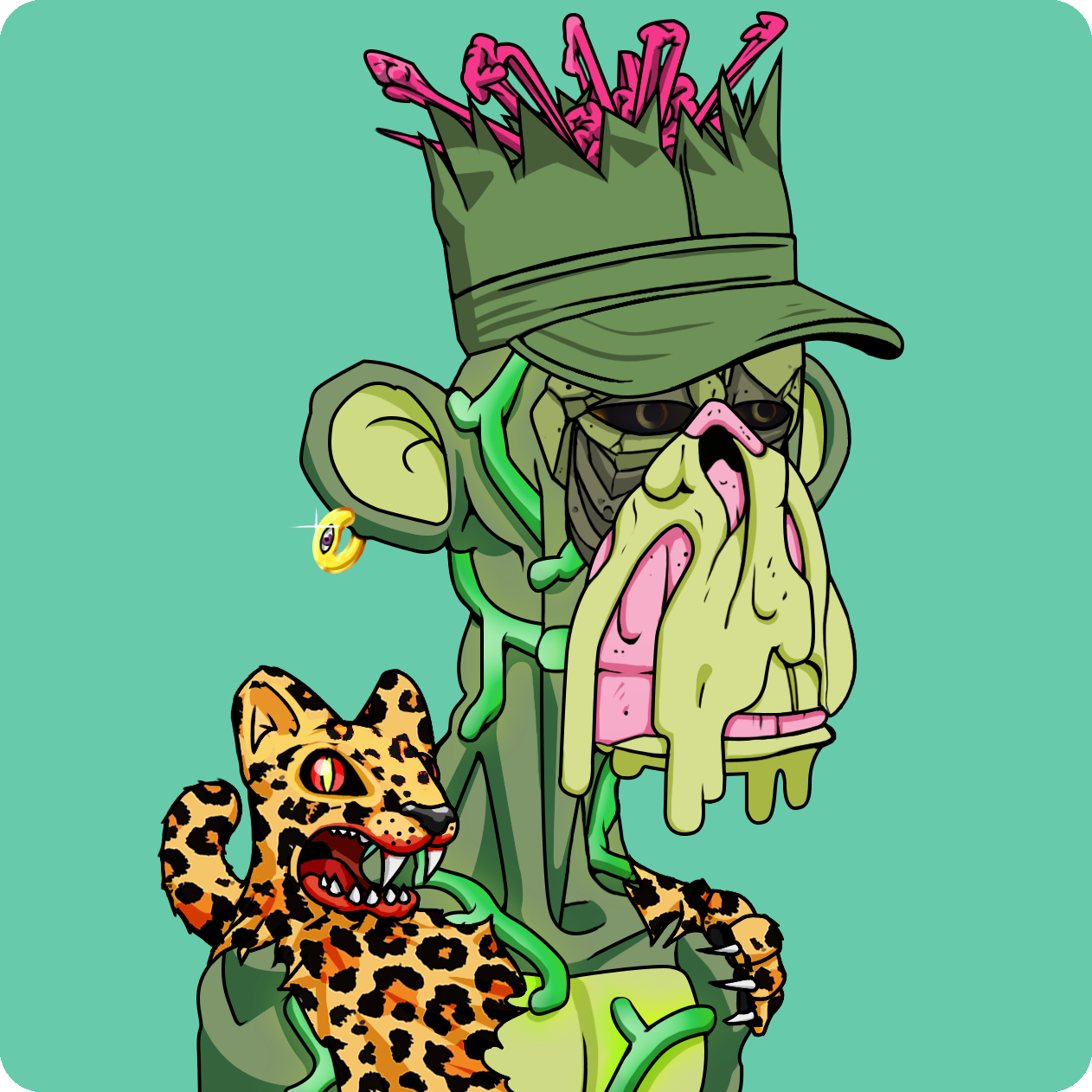 Yuga Labs - Mutant Ape Yacht Club - NFT # 8051