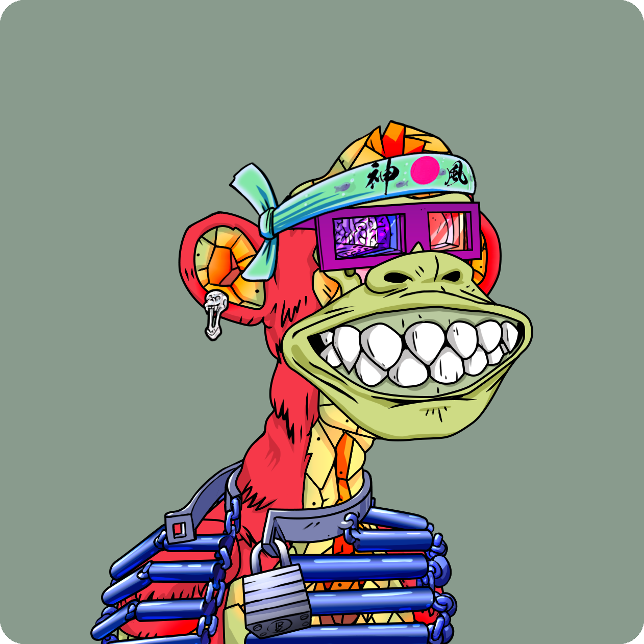 Yuga Labs - Mutant Ape Yacht Club - NFT # 16120