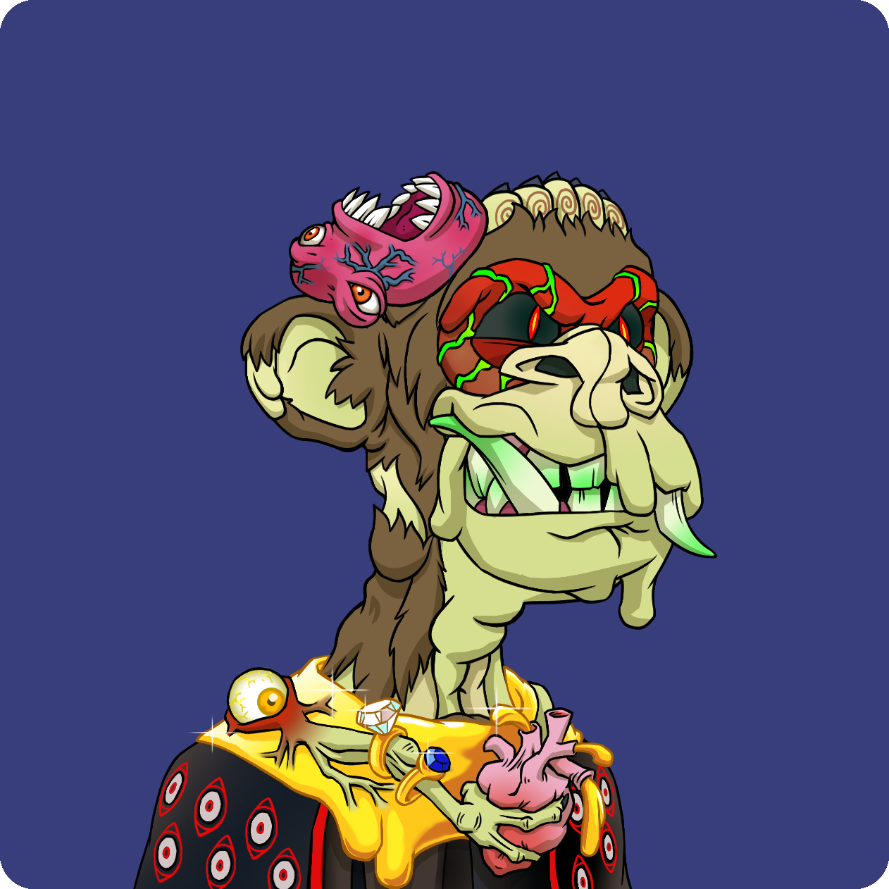 Yuga Labs - Mutant Ape Yacht Club - NFT # 19789