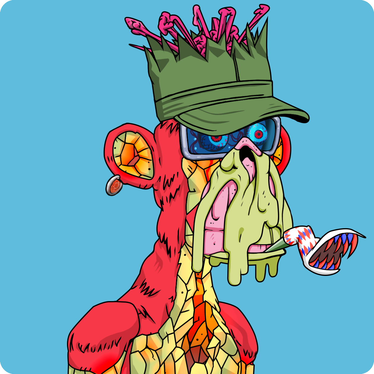 Yuga Labs - Mutant Ape Yacht Club - NFT # 8558