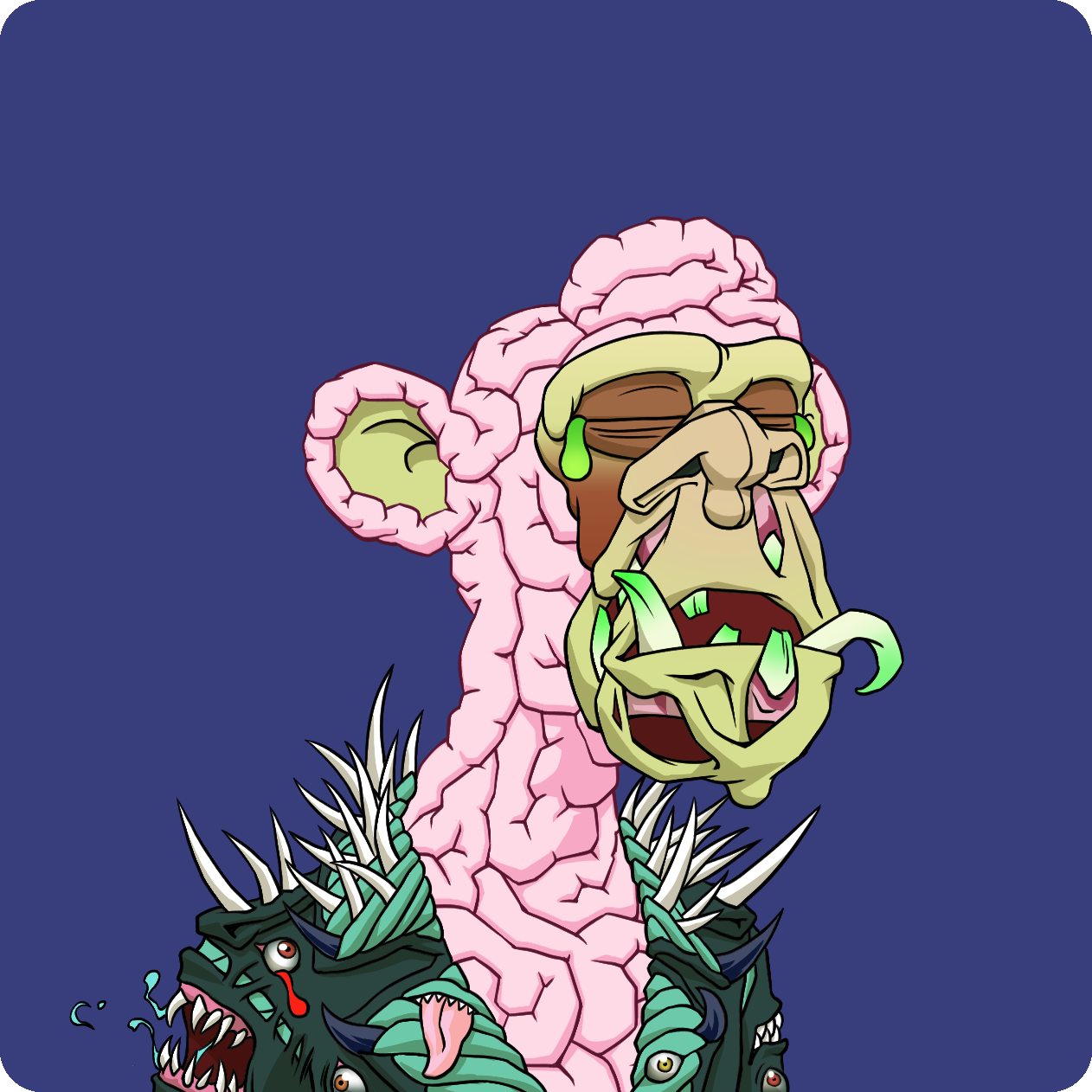 Yuga Labs - Mutant Ape Yacht Club - NFT # 27835