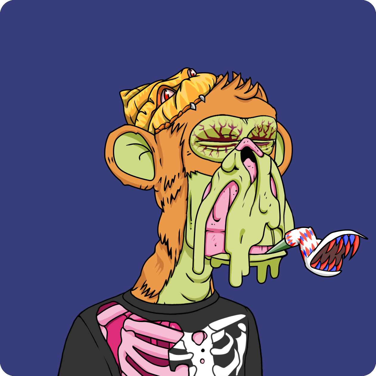 Yuga Labs - Mutant Ape Yacht Club - NFT # 21446