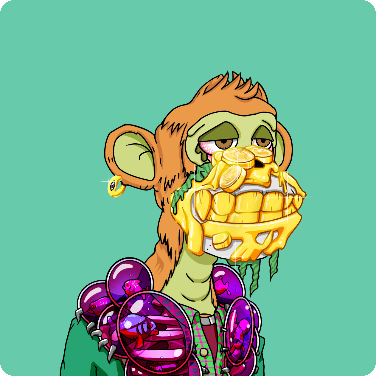 Yuga Labs - Mutant Ape Yacht Club - NFT # 10854