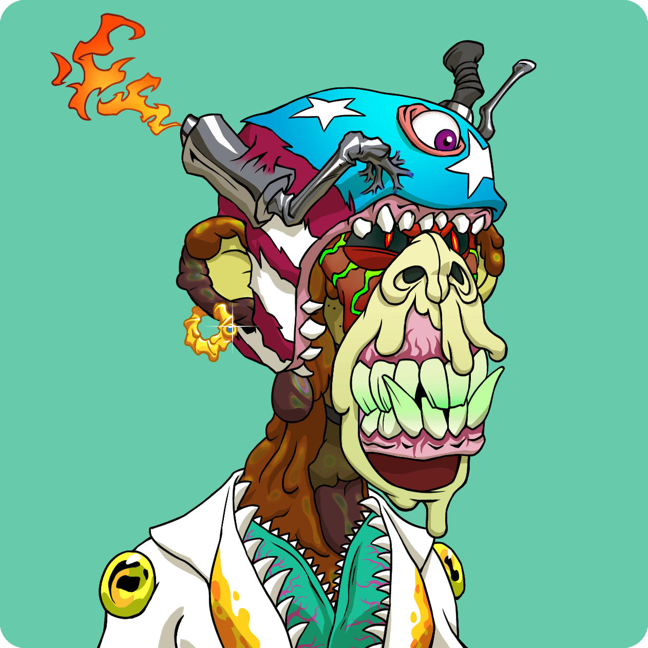 Yuga Labs - Mutant Ape Yacht Club - NFT # 4246