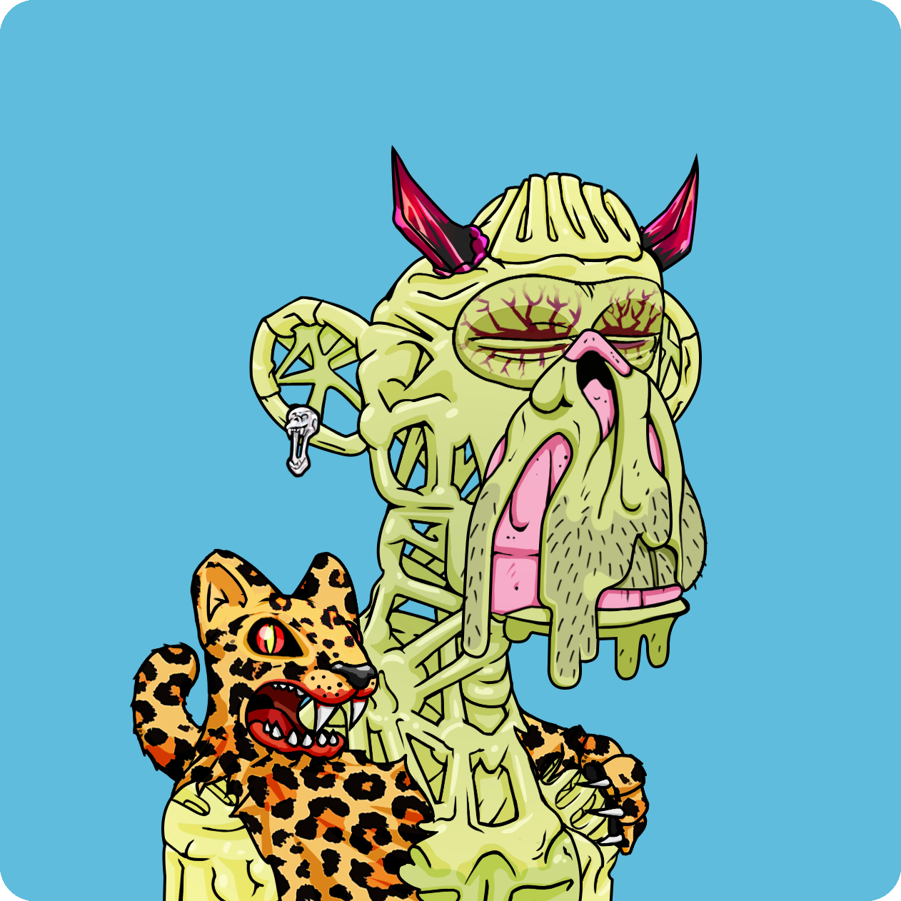 Yuga Labs - Mutant Ape Yacht Club - NFT # 8514