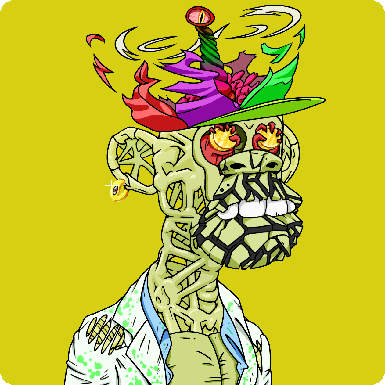 Yuga Labs - Mutant Ape Yacht Club - NFT # 4032