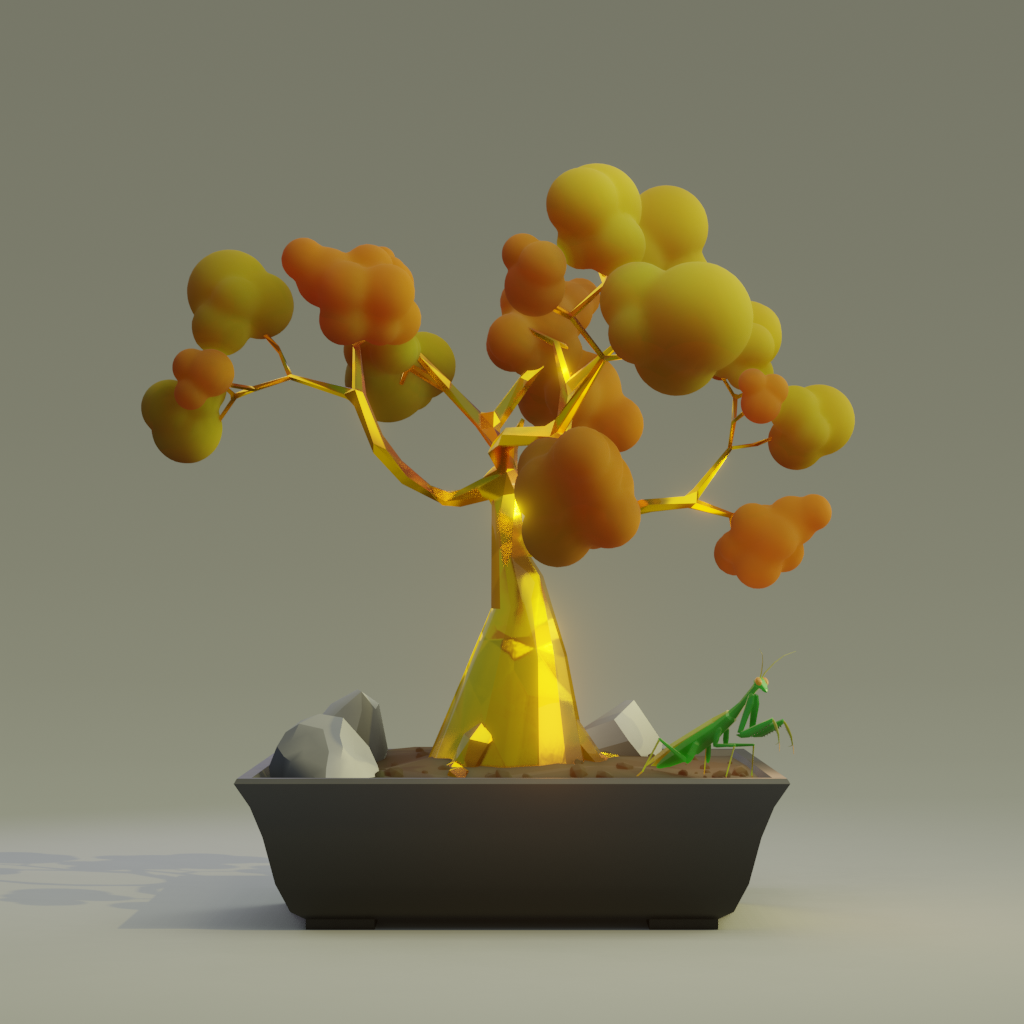 ZENFT Garden Society - Bonsai - Bonsai #8249 - NFT # 8249