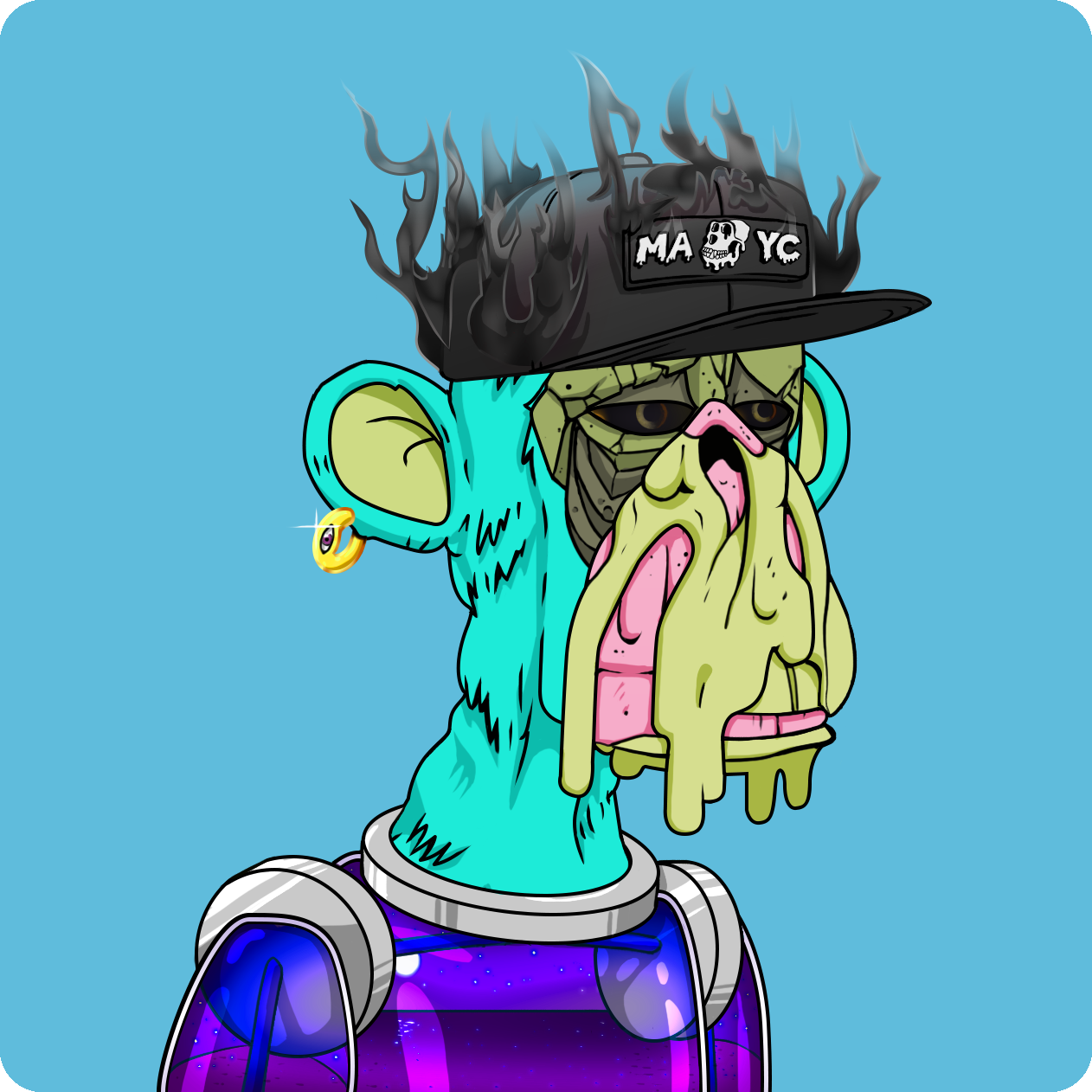 Yuga Labs - Mutant Ape Yacht Club - NFT # 10284