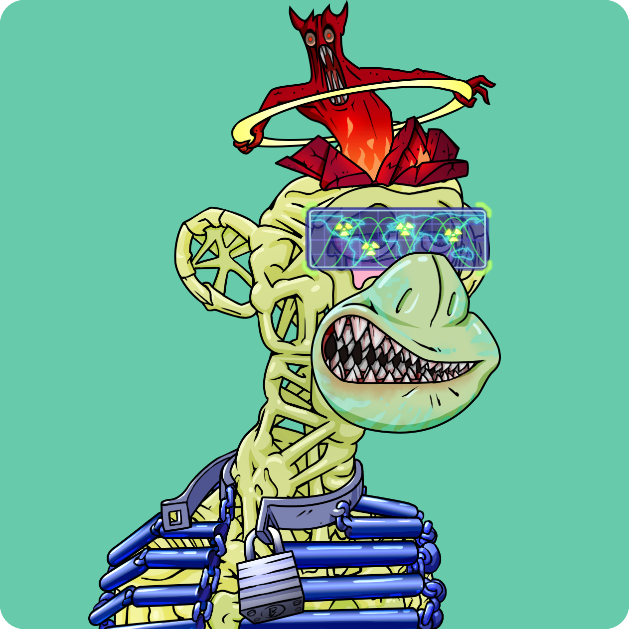 Yuga Labs - Mutant Ape Yacht Club - NFT # 5691