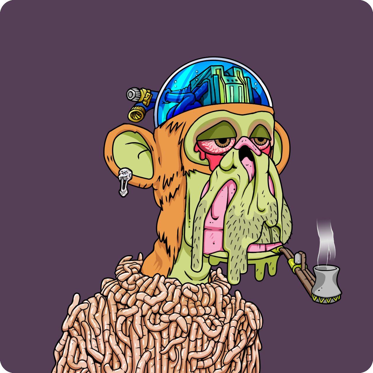 Yuga Labs - Mutant Ape Yacht Club - NFT # 4852