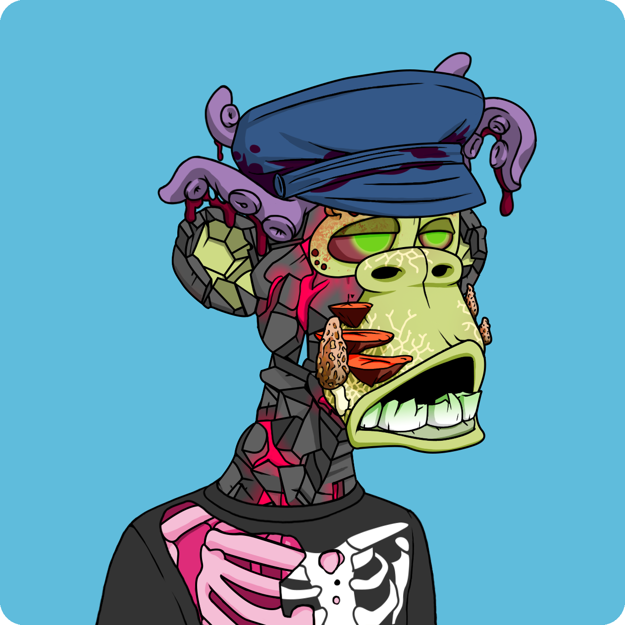 Yuga Labs - Mutant Ape Yacht Club - NFT # 28482