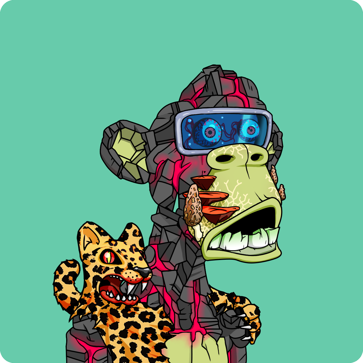 Yuga Labs - Mutant Ape Yacht Club - NFT # 396