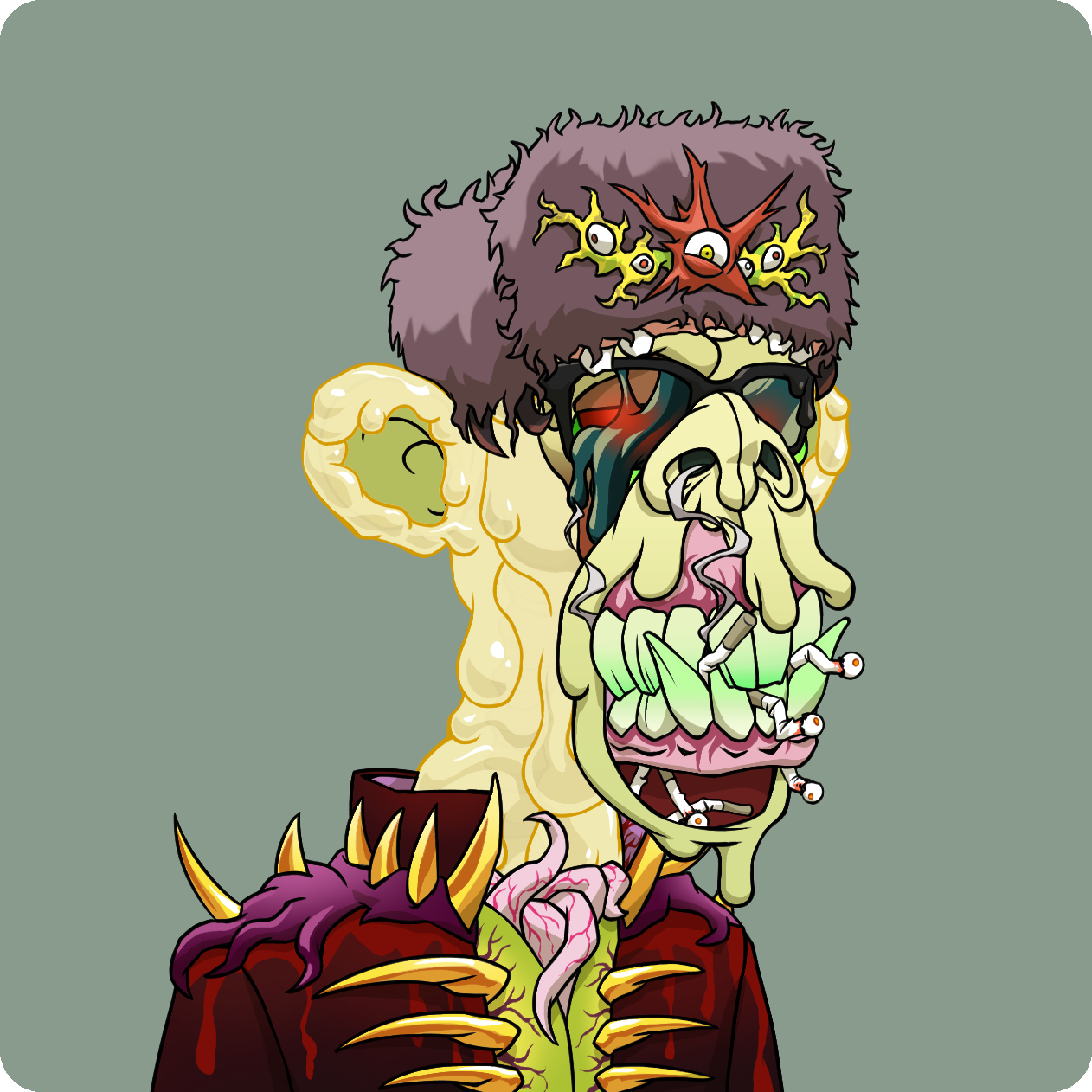 Yuga Labs - Mutant Ape Yacht Club - NFT # 5238