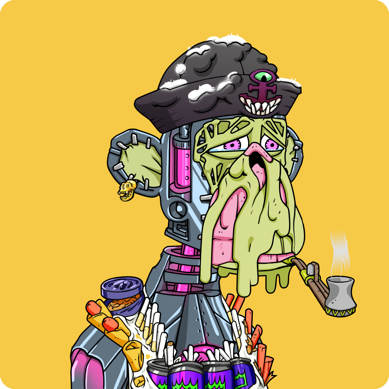 Yuga Labs - Mutant Ape Yacht Club - NFT # 9070