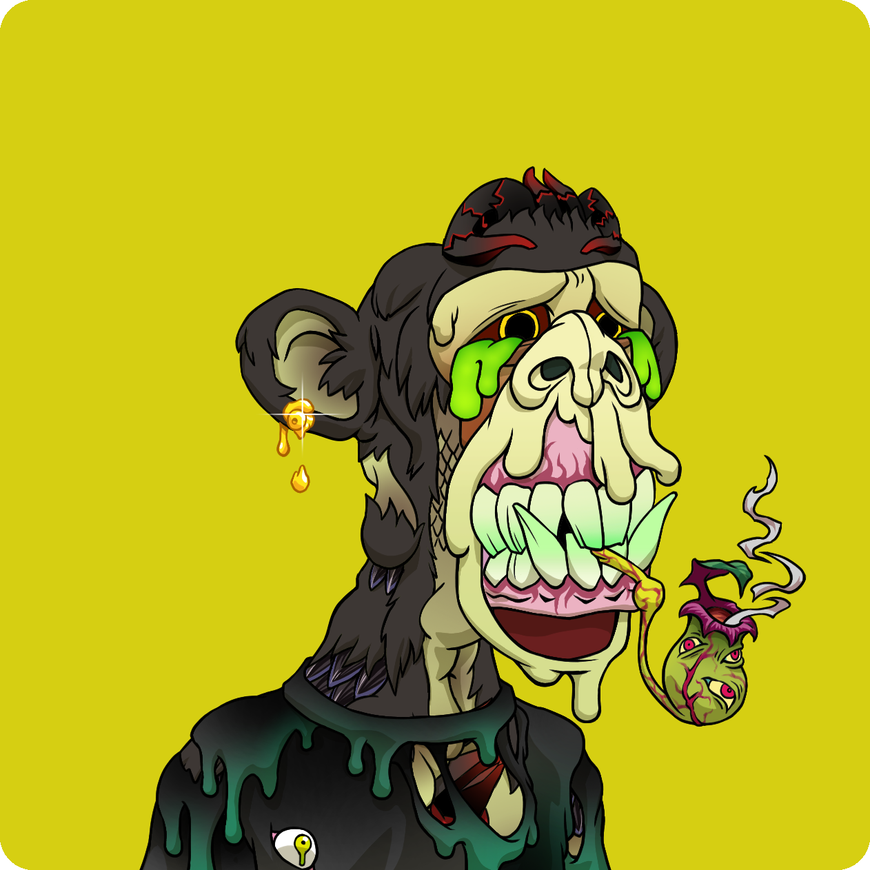 Yuga Labs - Mutant Ape Yacht Club - NFT # 2413