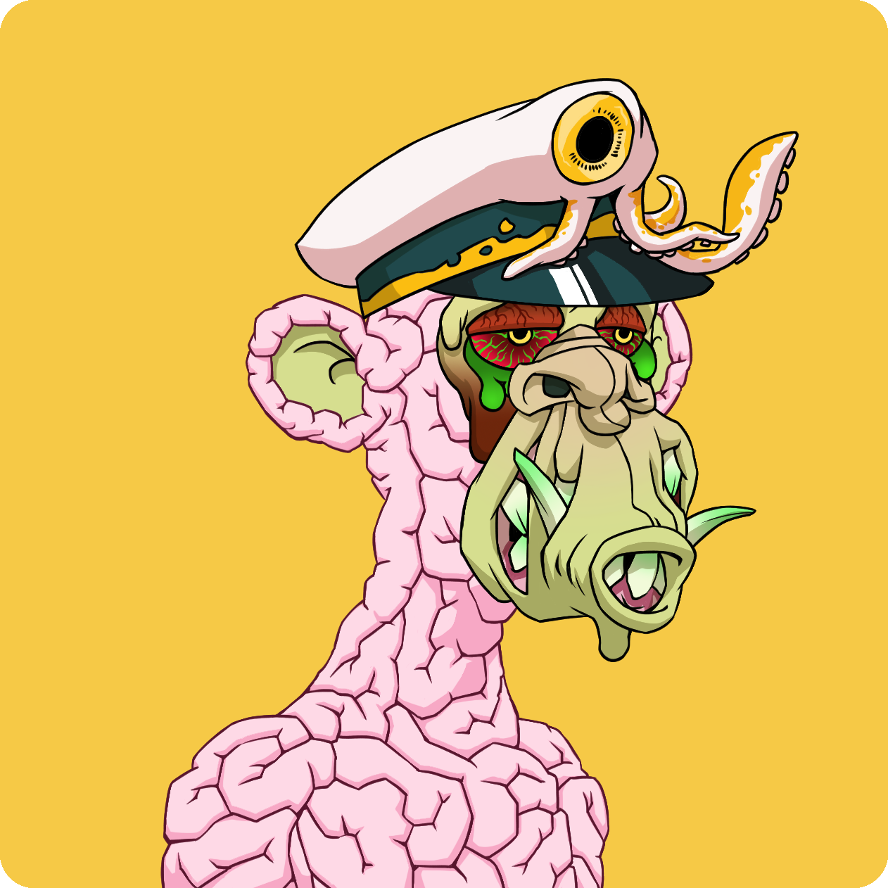 Yuga Labs - Mutant Ape Yacht Club - NFT # 1828