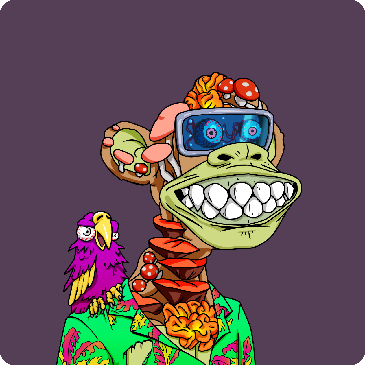 Yuga Labs - Mutant Ape Yacht Club - NFT # 9137