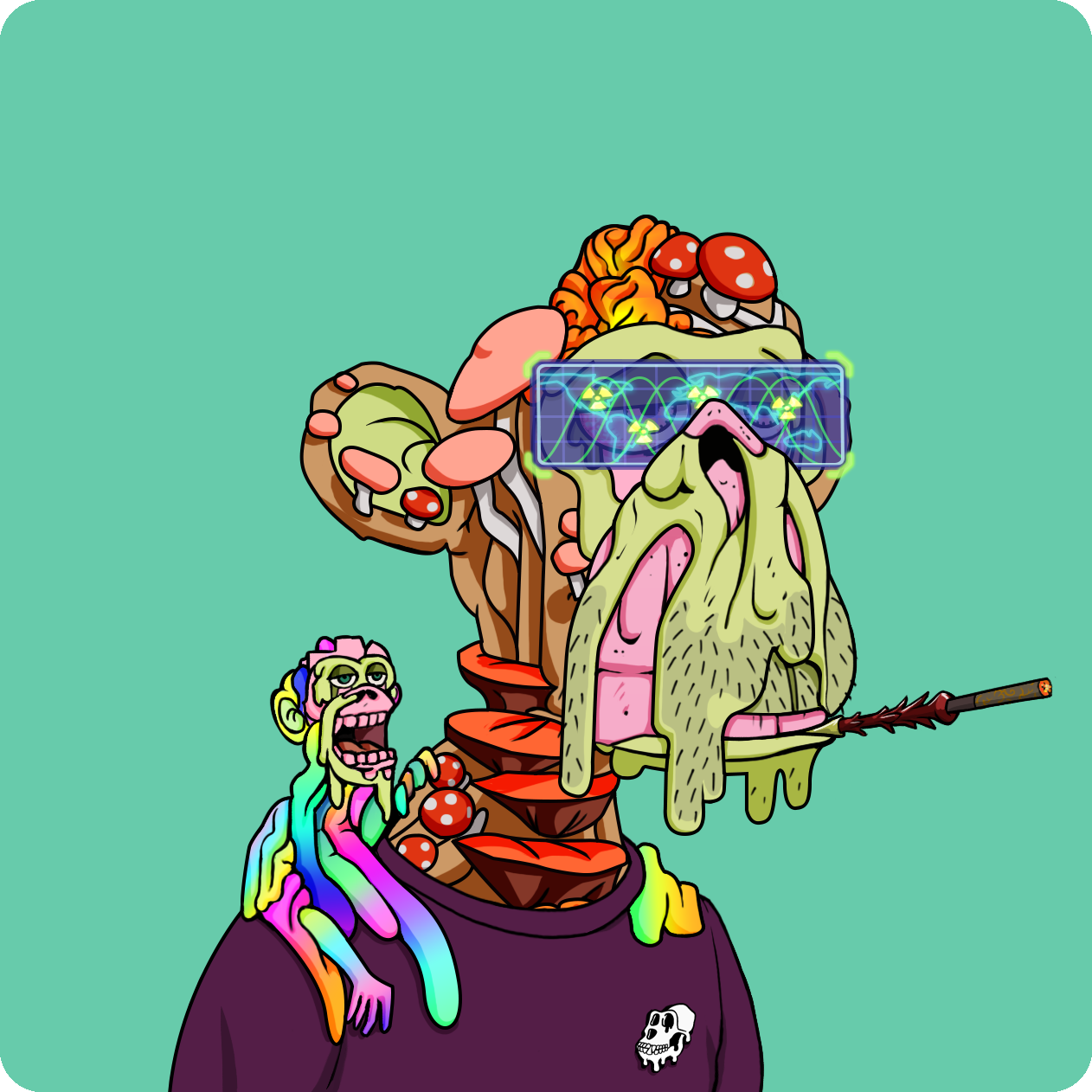 Yuga Labs - Mutant Ape Yacht Club - NFT # 25302