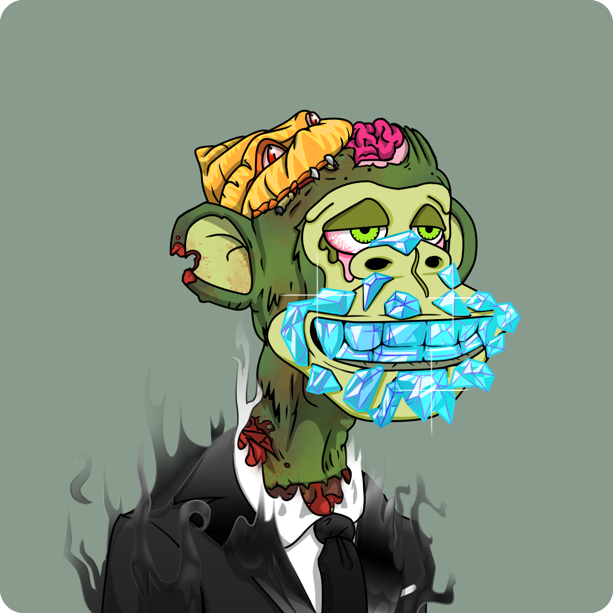 Yuga Labs - Mutant Ape Yacht Club - NFT # 12802