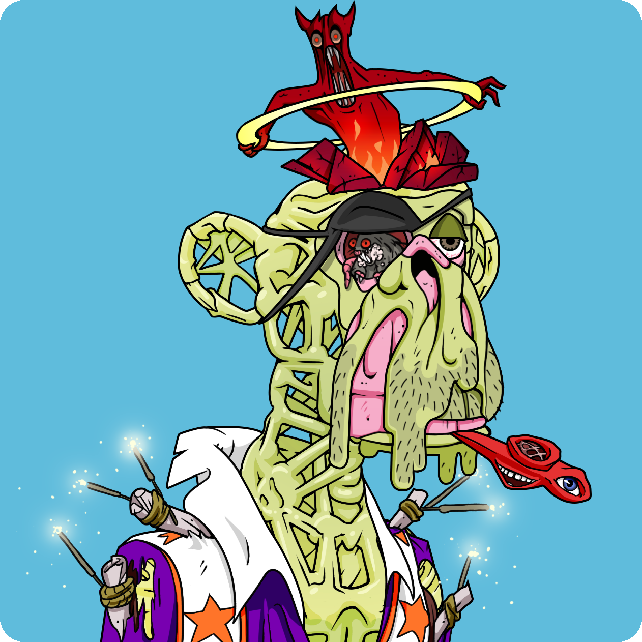 Yuga Labs - Mutant Ape Yacht Club - NFT # 17292