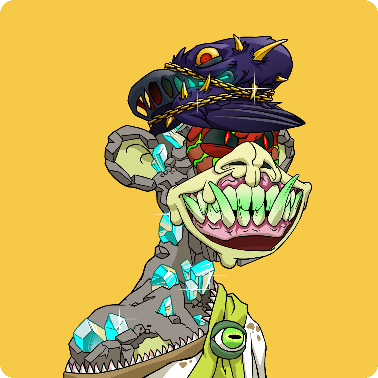 Yuga Labs - Mutant Ape Yacht Club - NFT # 9585