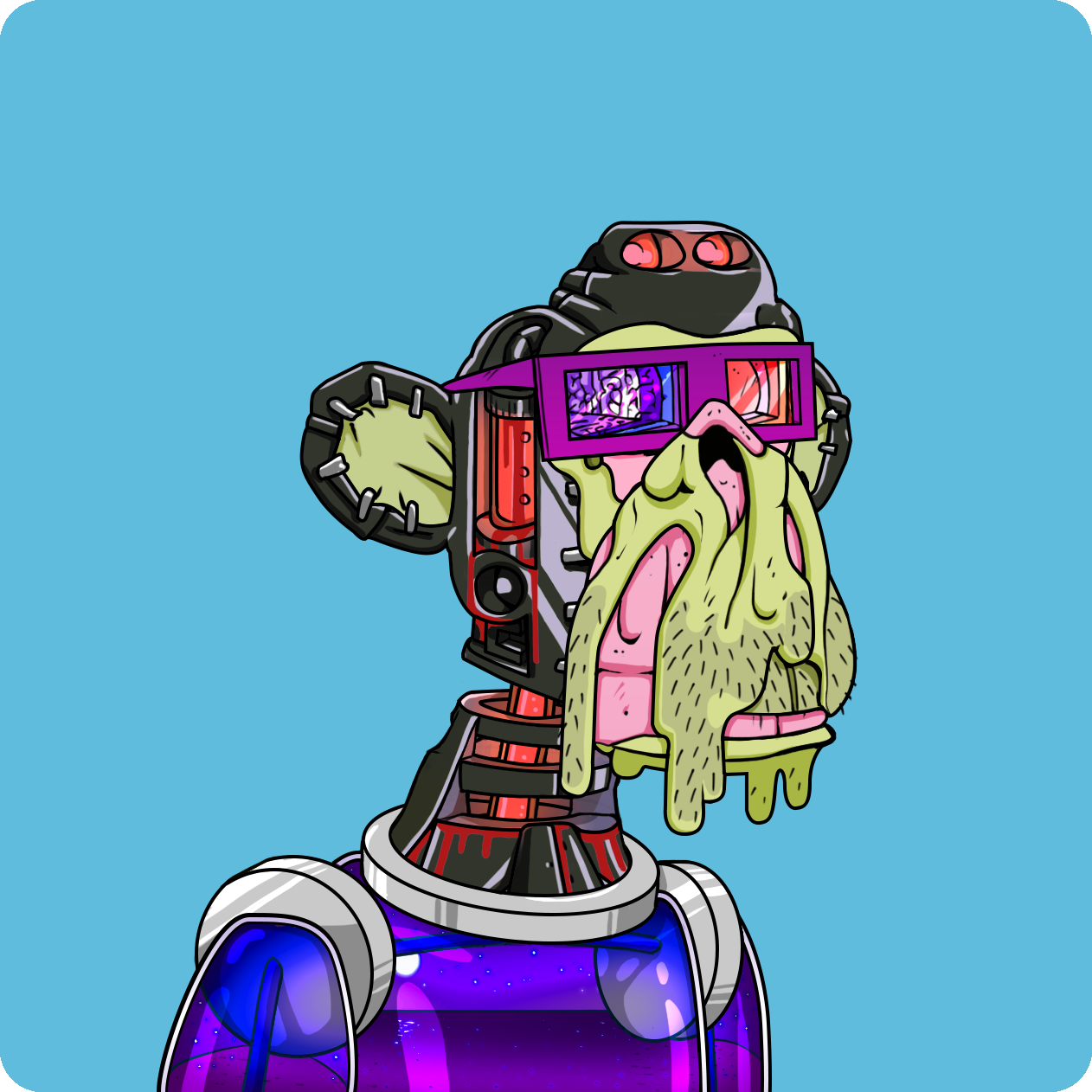 Yuga Labs - Mutant Ape Yacht Club - NFT # 2958