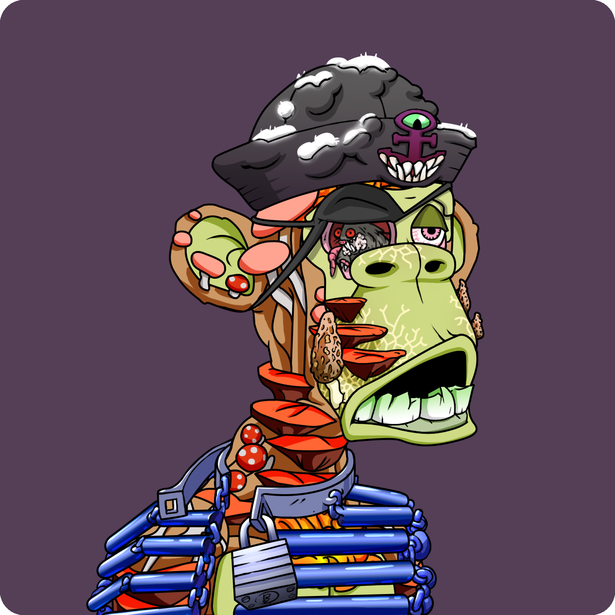 Yuga Labs - Mutant Ape Yacht Club - NFT # 3809