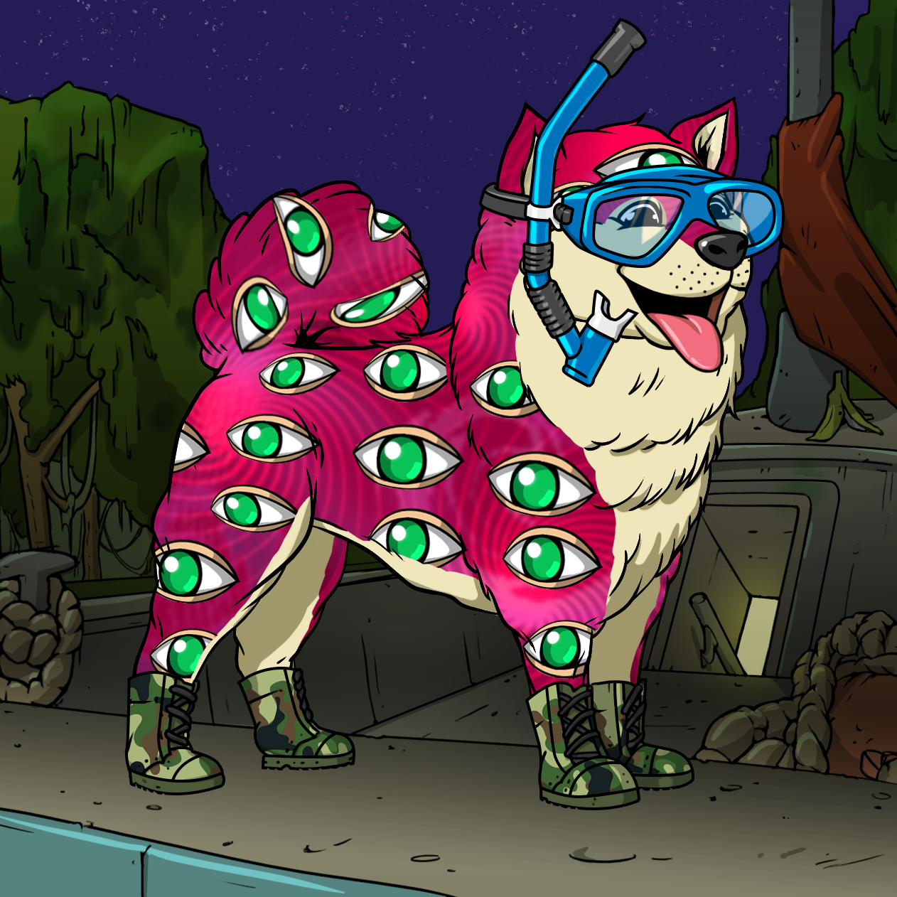 Yuga Labs - Bored Ape Kennel Club - NFT # 1322