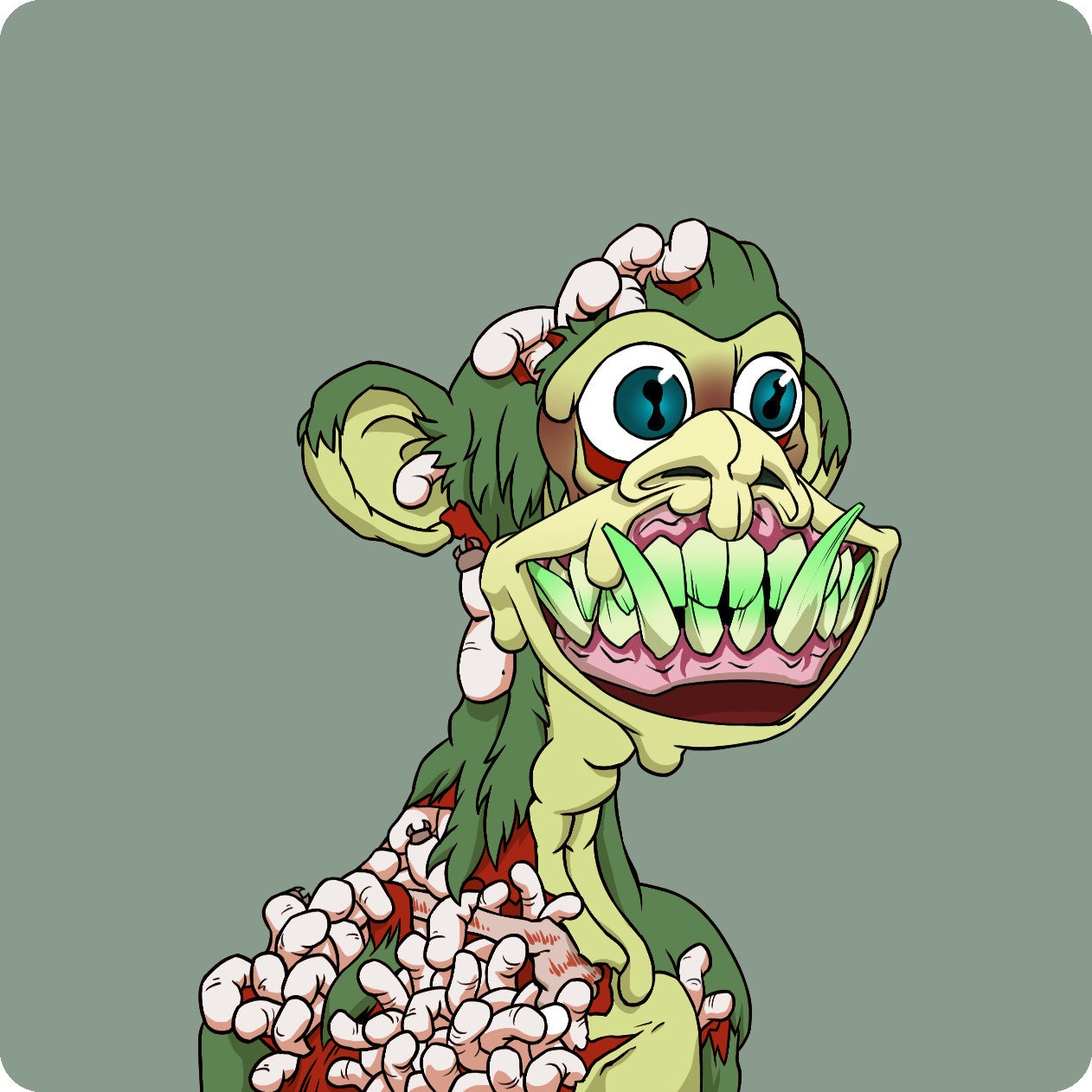 Yuga Labs - Mutant Ape Yacht Club - NFT # 29587