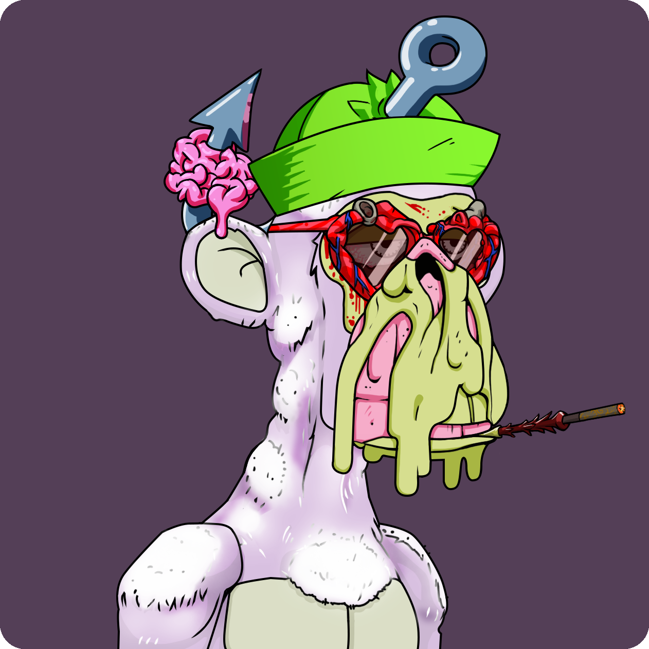 Yuga Labs - Mutant Ape Yacht Club - NFT # 6694