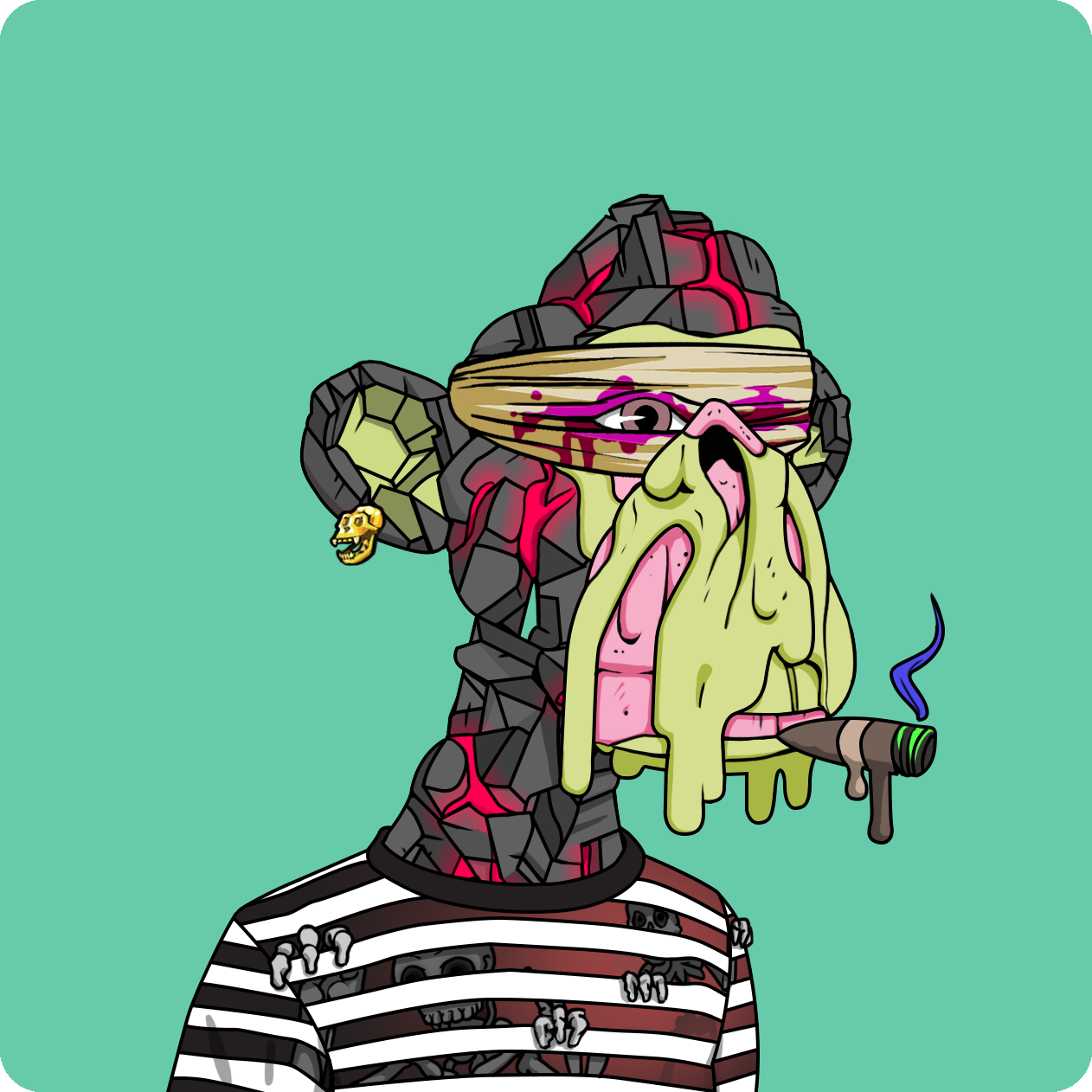 Yuga Labs - Mutant Ape Yacht Club - NFT # 10296