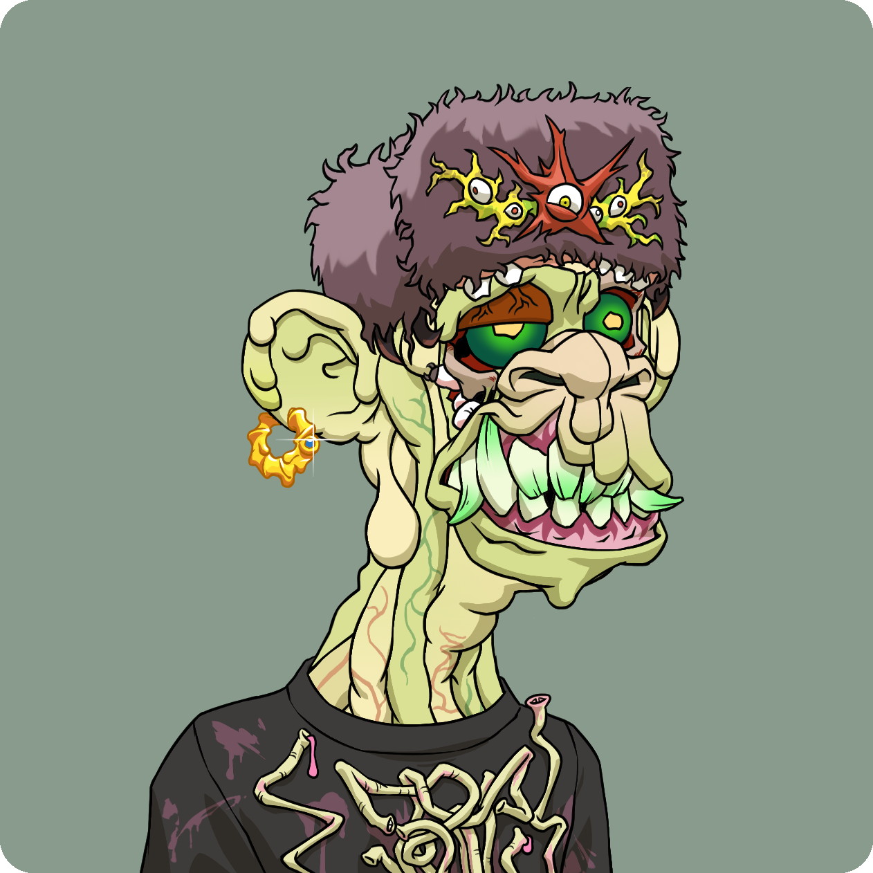 Yuga Labs - Mutant Ape Yacht Club - NFT # 25691