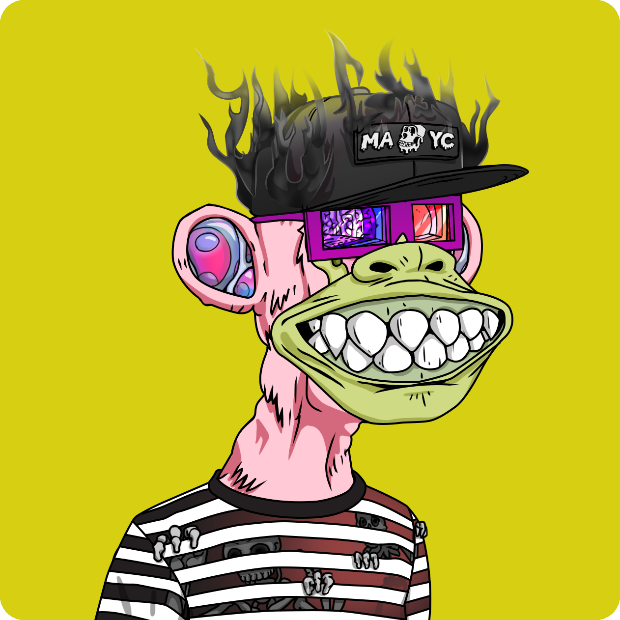 Yuga Labs - Mutant Ape Yacht Club - NFT # 7126