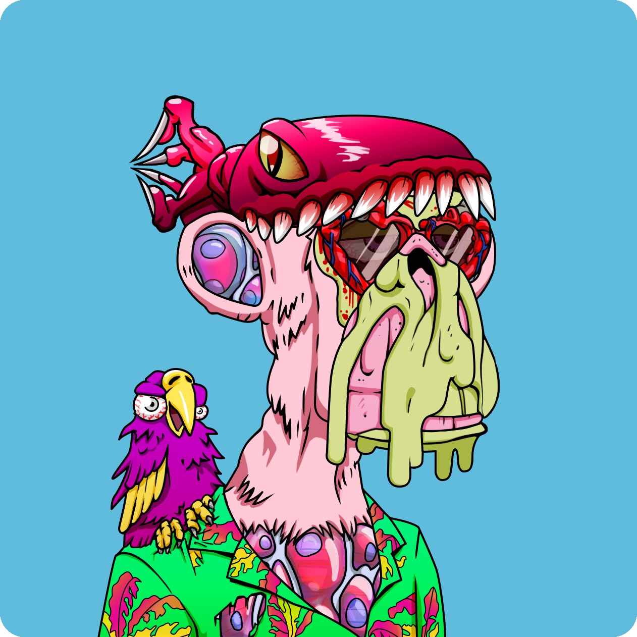 Yuga Labs - Mutant Ape Yacht Club - NFT # 17232