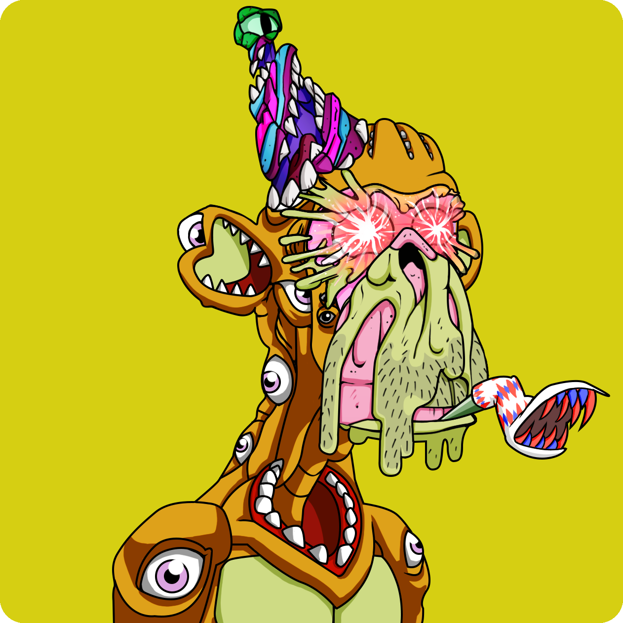 Yuga Labs - Mutant Ape Yacht Club - NFT # 24690