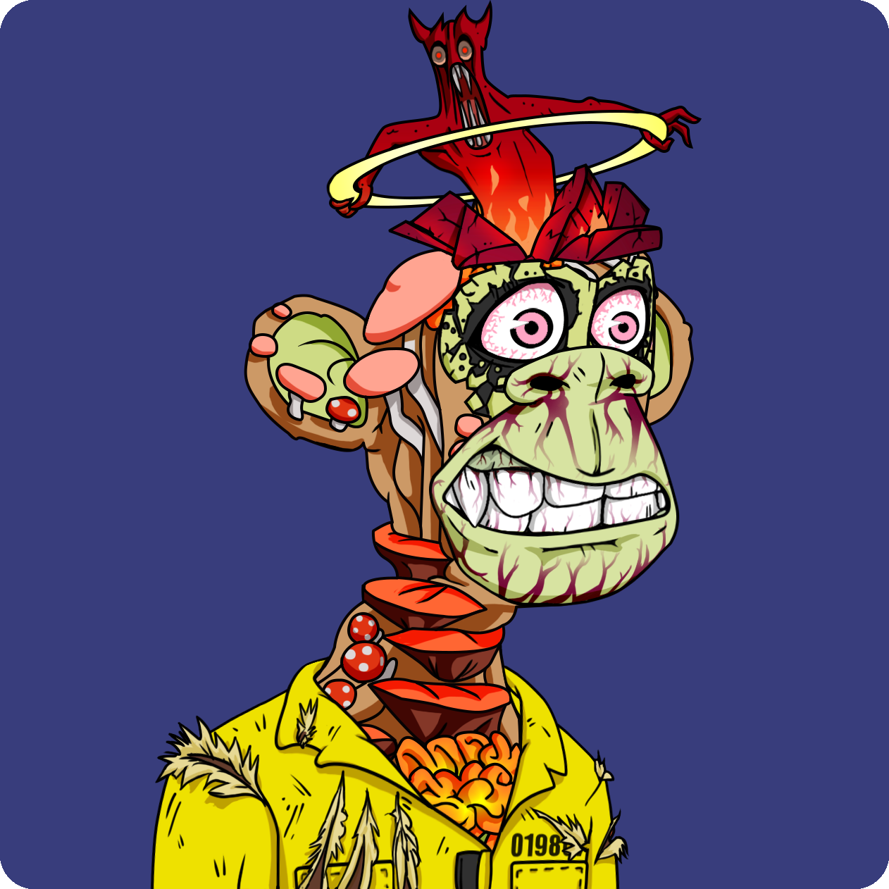 Yuga Labs - Mutant Ape Yacht Club - NFT # 16056