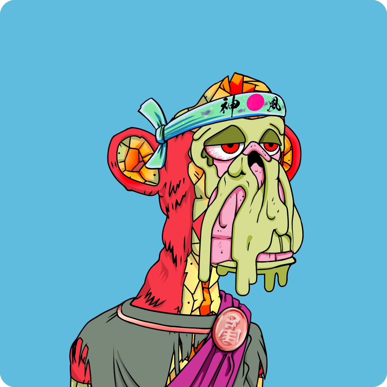 Yuga Labs - Mutant Ape Yacht Club - NFT # 2863