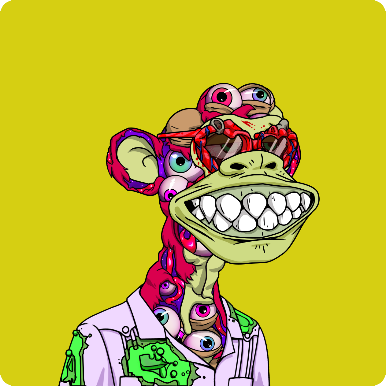 Yuga Labs - Mutant Ape Yacht Club - NFT # 15736