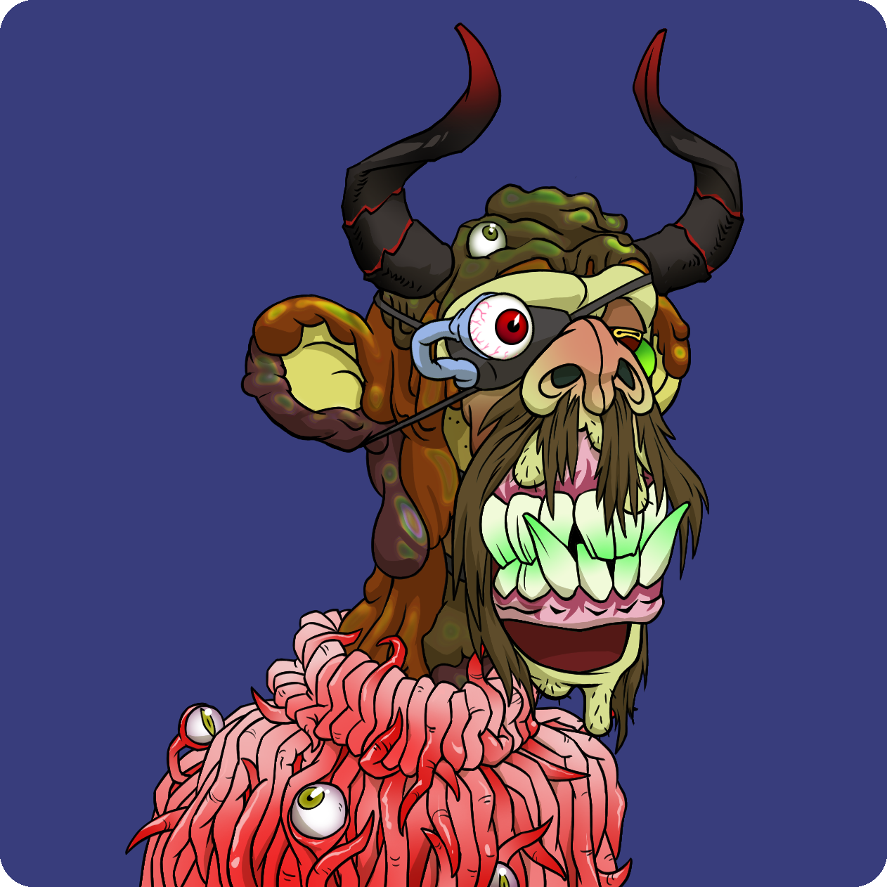 Yuga Labs - Mutant Ape Yacht Club - NFT # 9237