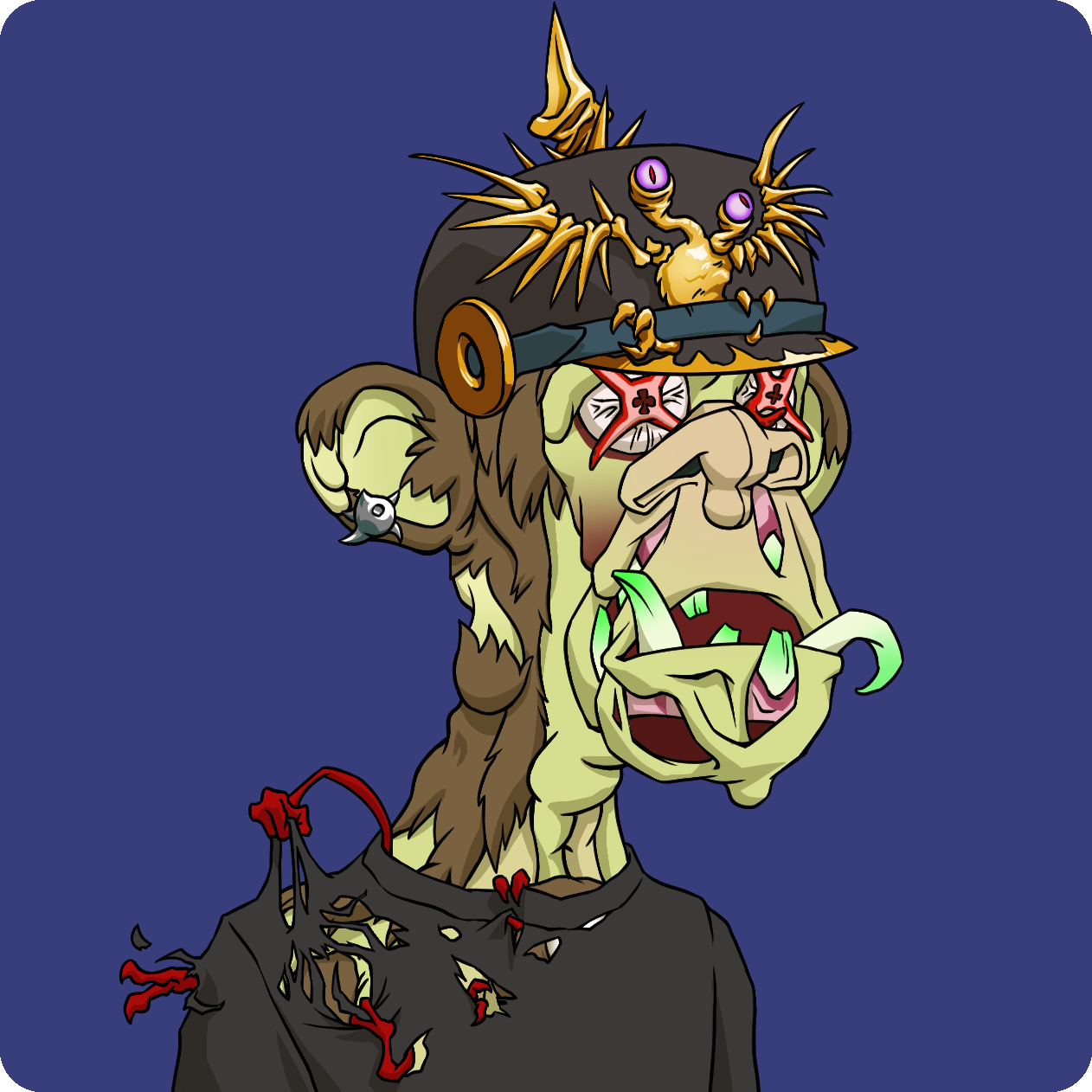 Yuga Labs - Mutant Ape Yacht Club - NFT # 8156