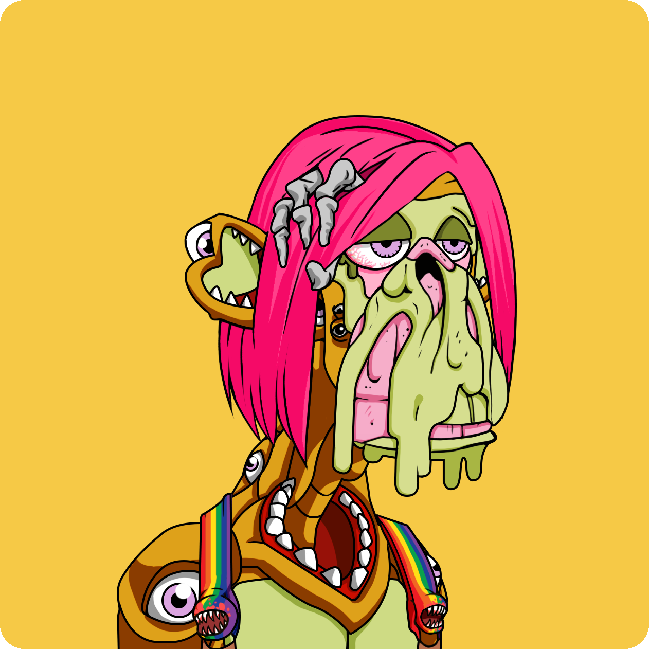 Yuga Labs - Mutant Ape Yacht Club - NFT # 5551