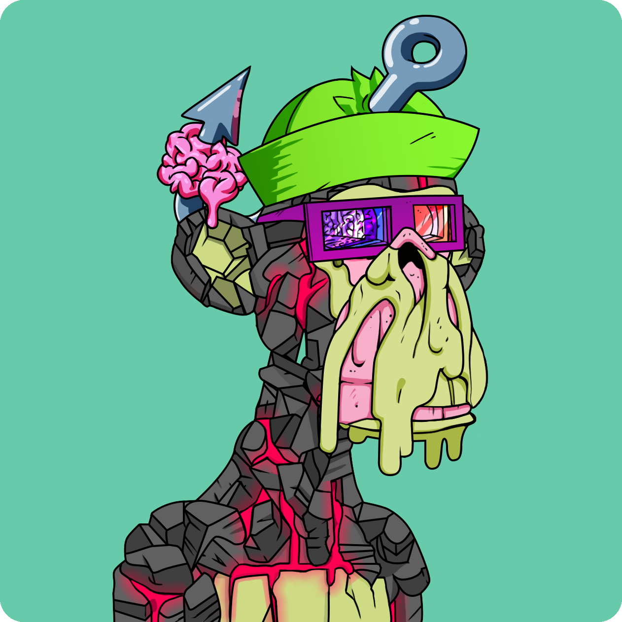 Yuga Labs - Mutant Ape Yacht Club - NFT # 17078