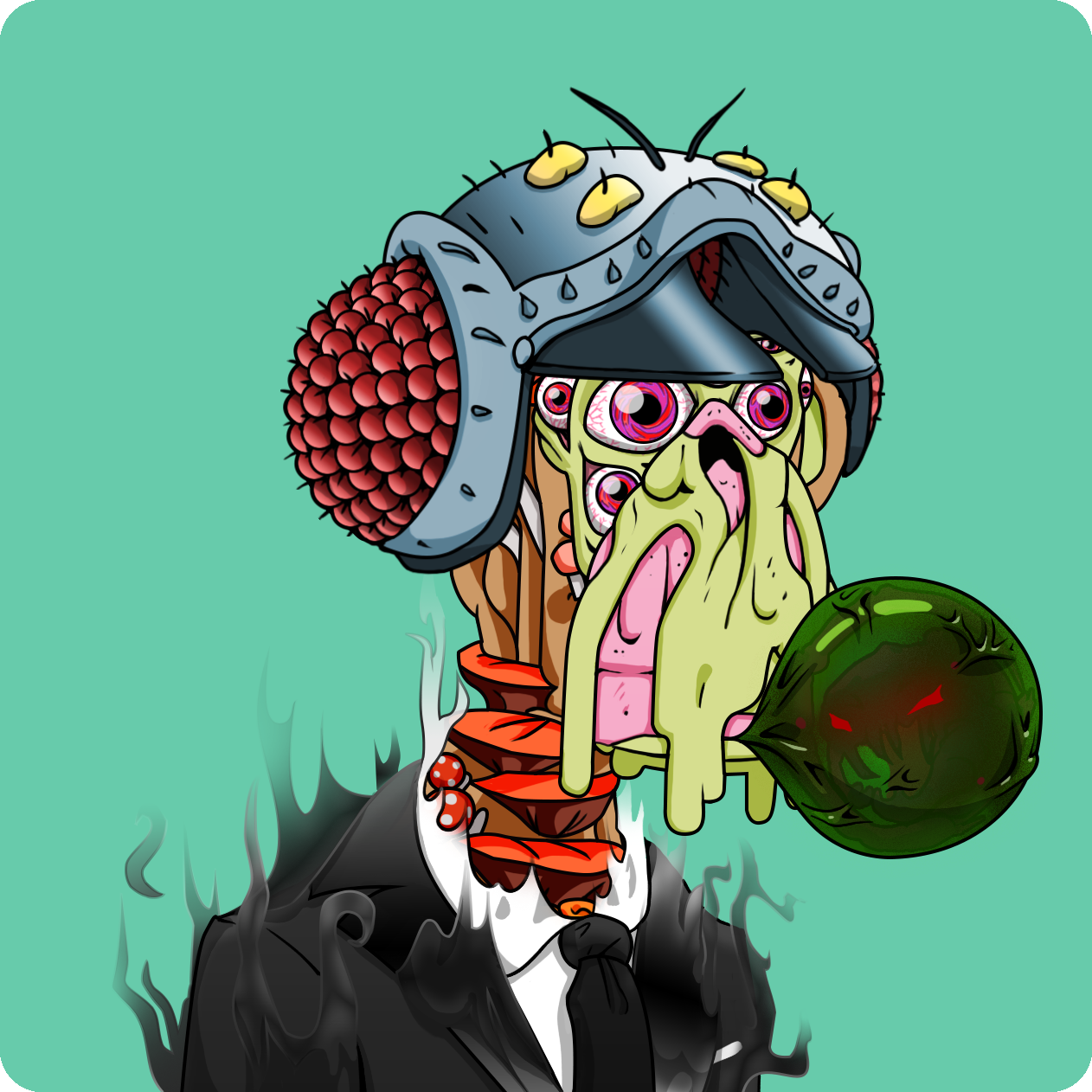 Yuga Labs - Mutant Ape Yacht Club - NFT # 3419