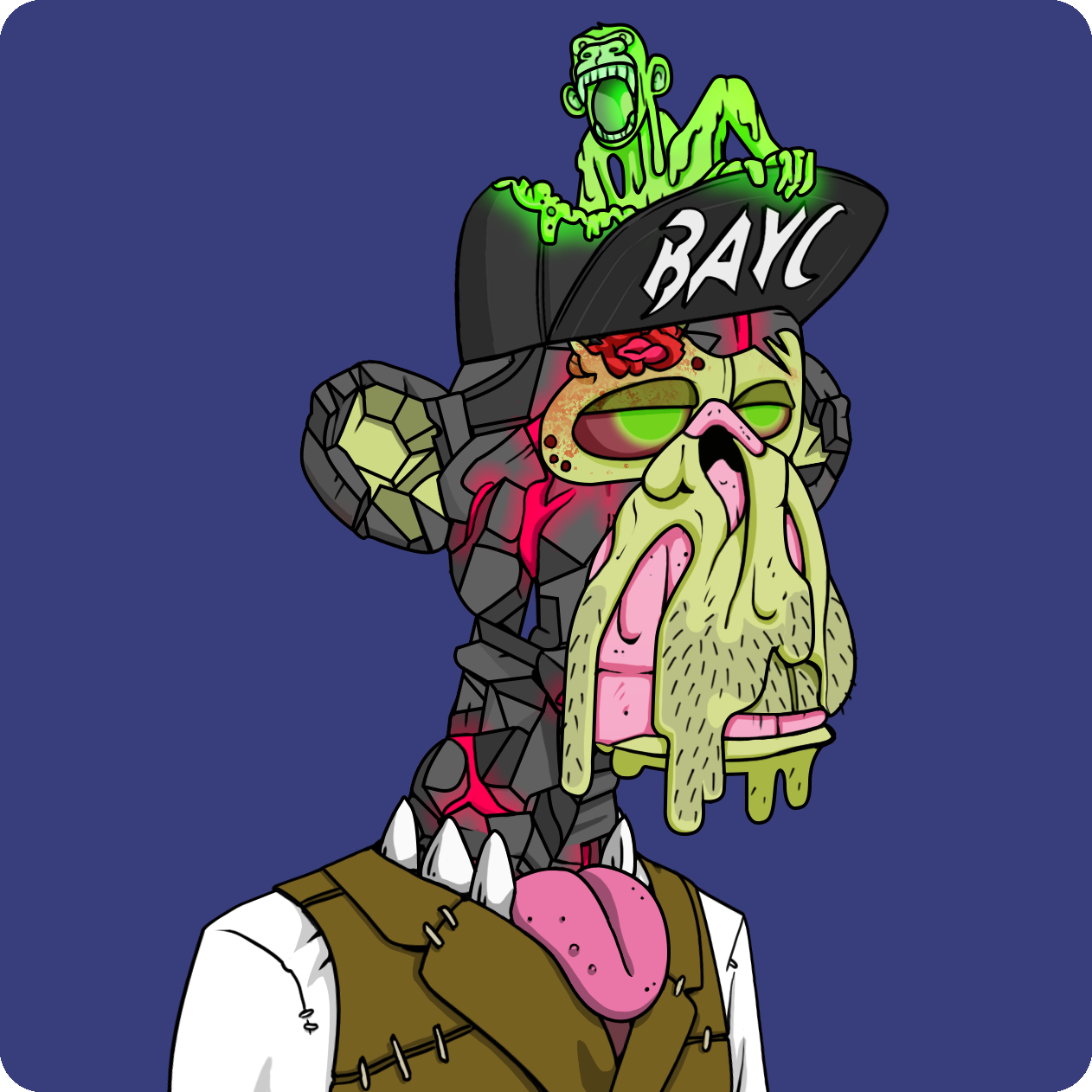 Yuga Labs - Mutant Ape Yacht Club - NFT # 13922