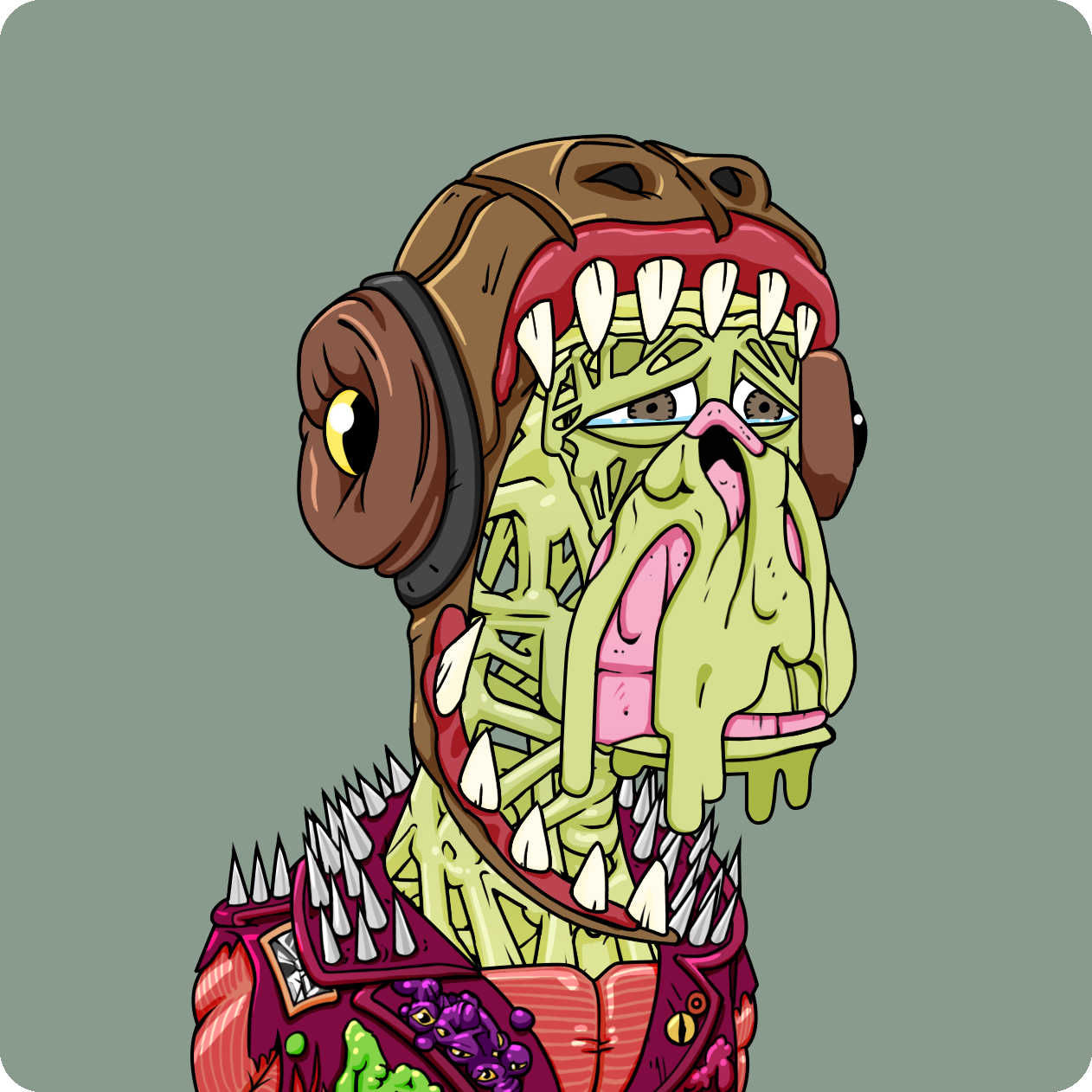 Yuga Labs - Mutant Ape Yacht Club - NFT # 21414