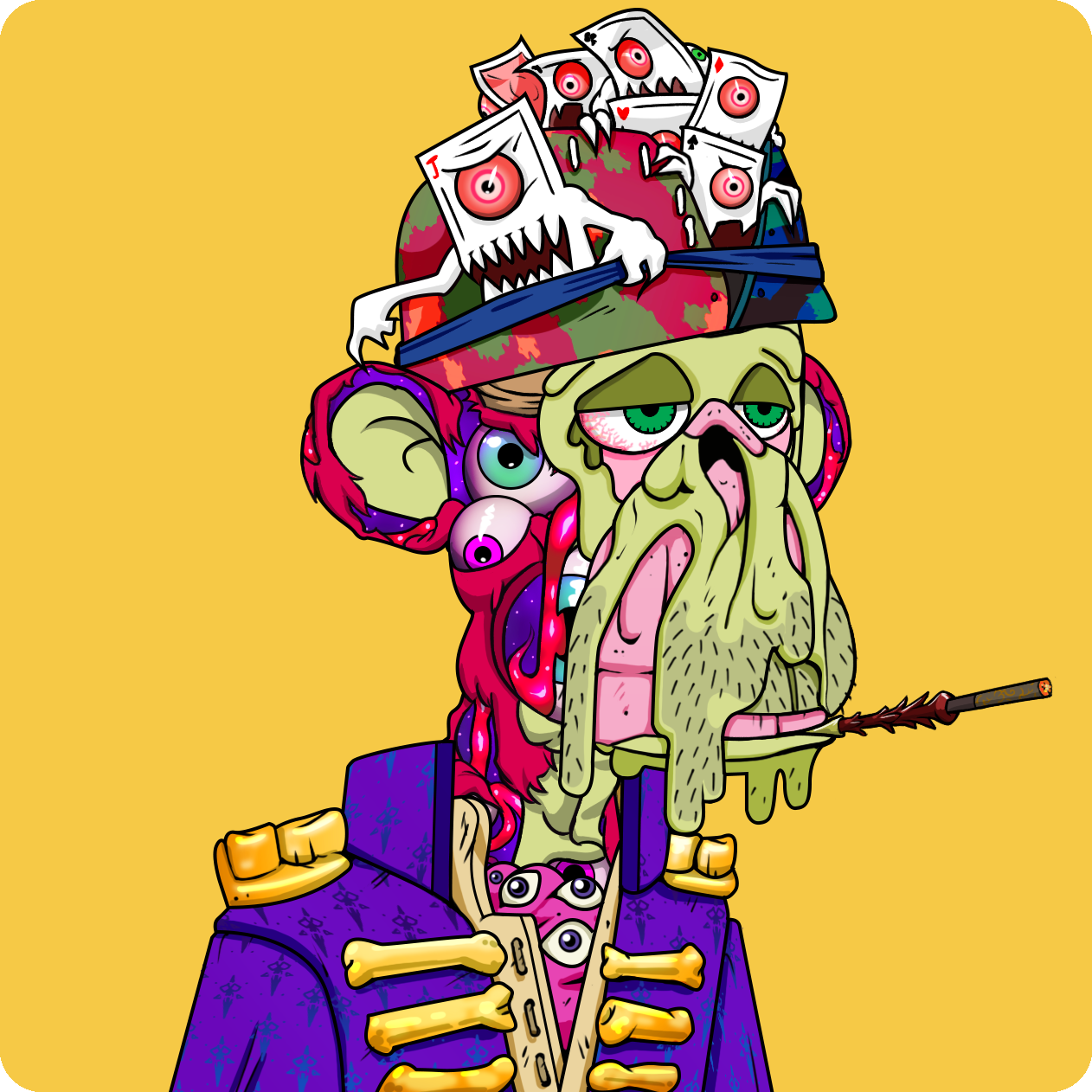 Yuga Labs - Mutant Ape Yacht Club - NFT # 11676