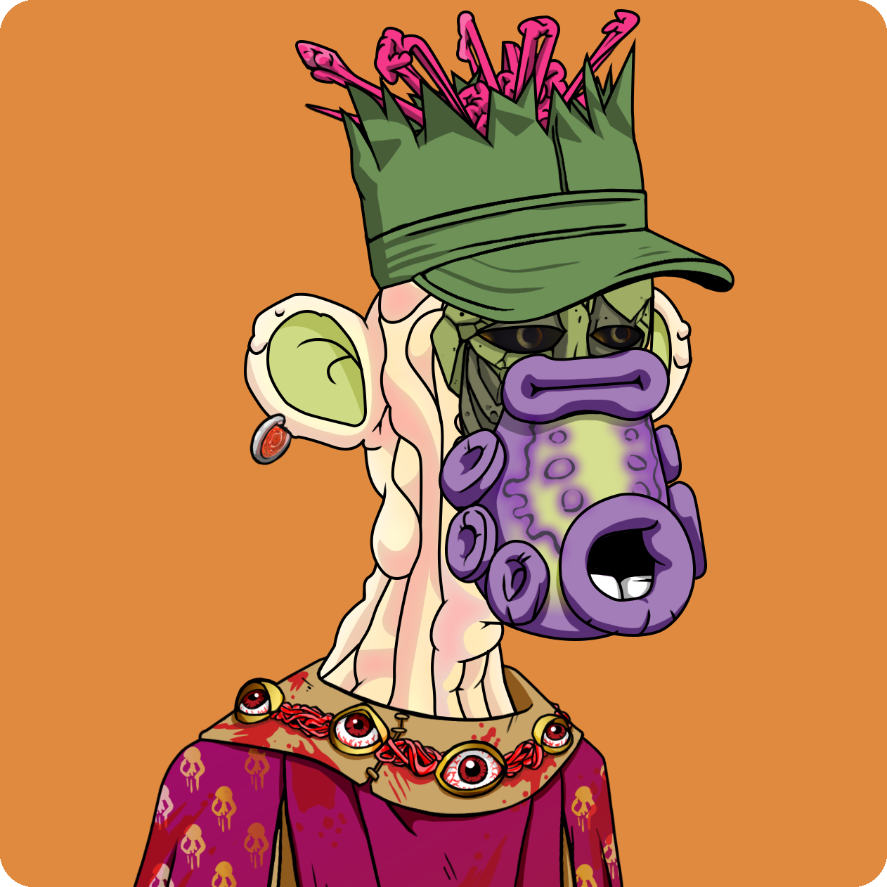 Yuga Labs - Mutant Ape Yacht Club - NFT # 12486