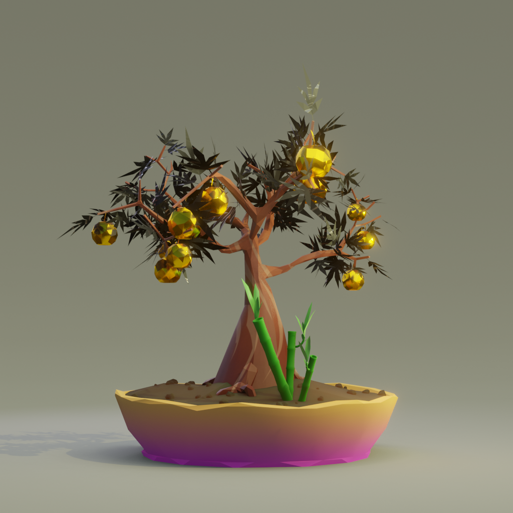 ZENFT Garden Society - Bonsai - Bonsai #8350 - NFT # 8350