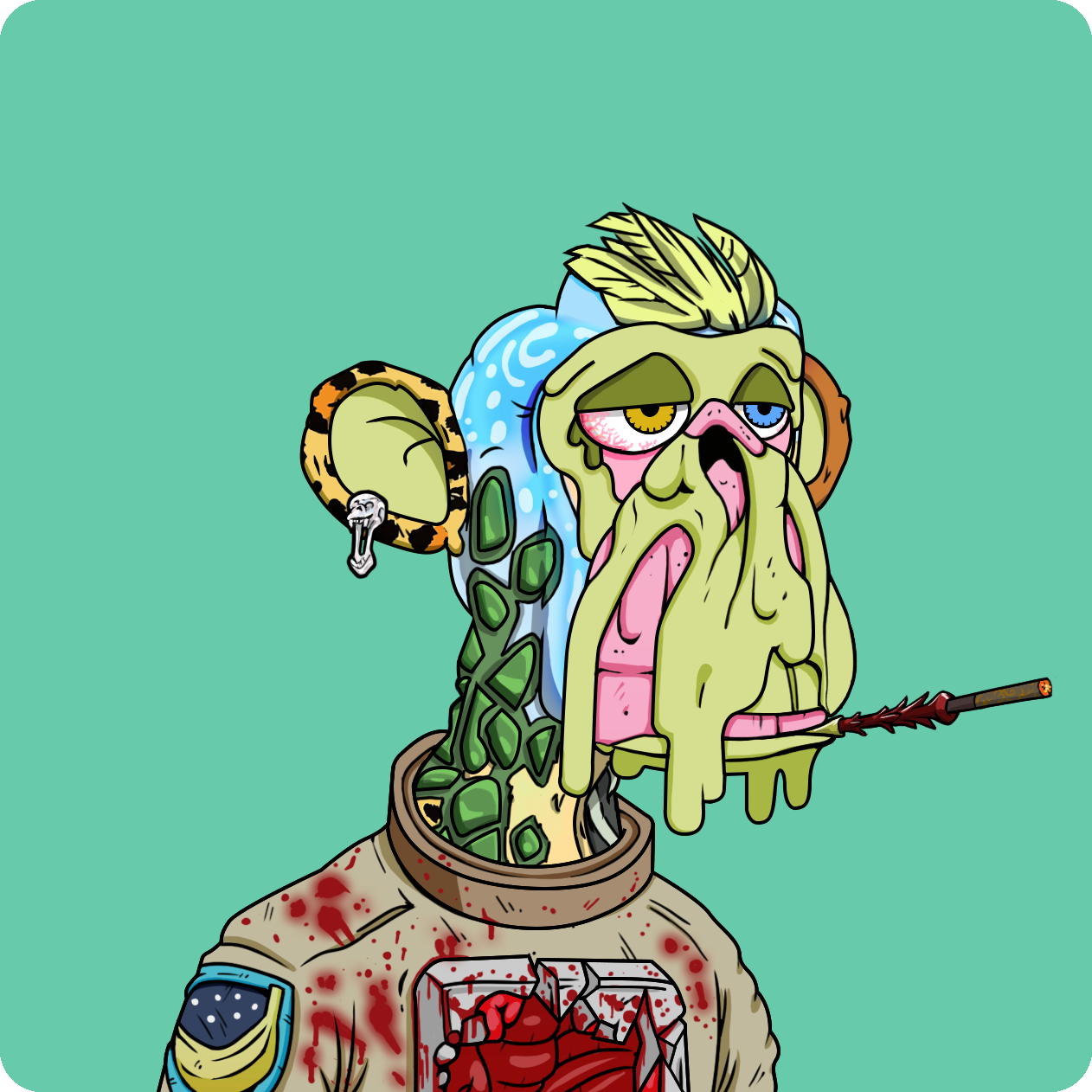 Yuga Labs - Mutant Ape Yacht Club - NFT # 5250